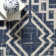 Kailob Southwestern Navy Indoor / Outdoor Area Rug