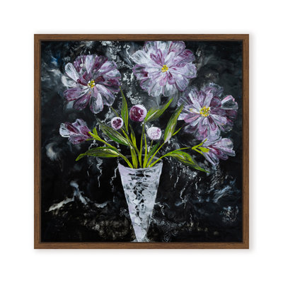 Nature Inspired "Twilight Bouquet" Canvas Wall Art By 