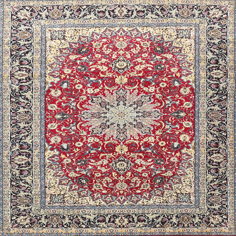 Canyonville Oriental Indoor Rug, Square 5'
