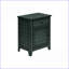 Table basse transitionnelle bleue antique pour chambre à coucher, 25 po de hauteur avec rangement et amp; Assemblage facile-690947162