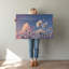Art mural en toile tendue grand format à dégagement doux - Décoration de salon, de chambre à coucher ou de bureau-126675394