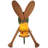 Rustic Lodge Armed Sconce