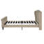 Cadre de lit plateforme Mid-Century-395164001