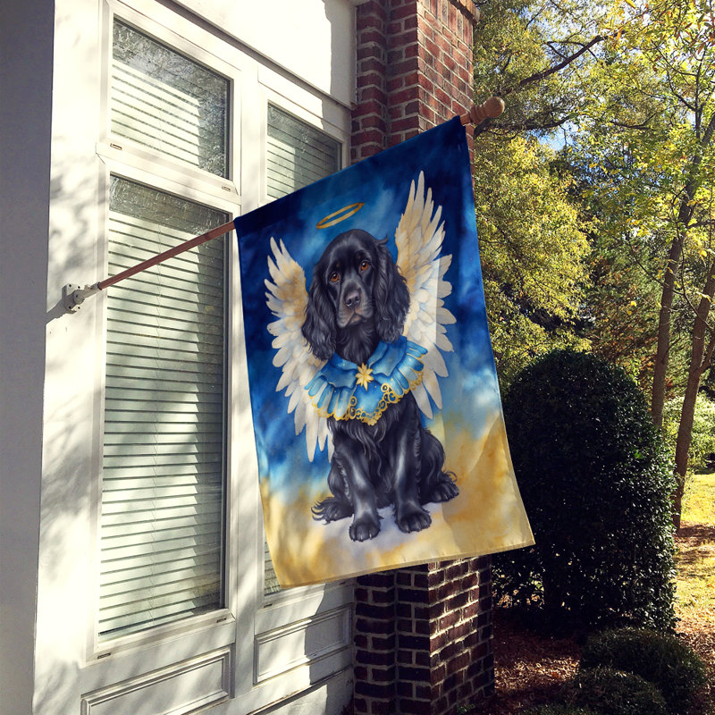 Épagneul cocker, mon drapeau de la maison de l'ange