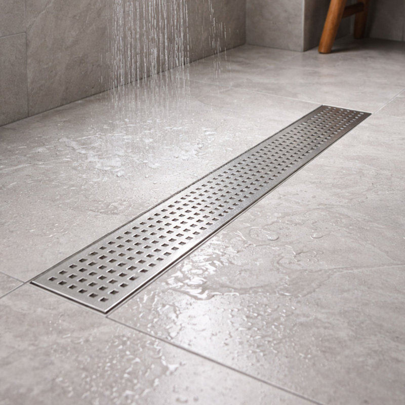 Grid / Tile-In Shower Drain, Natural