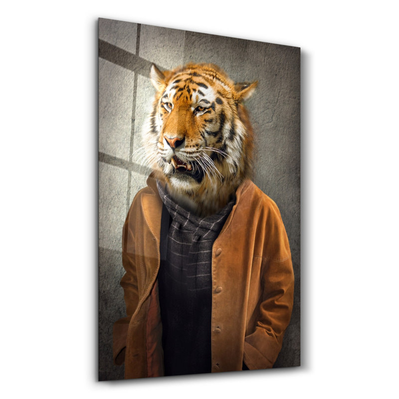 Élégante peinture murale en verre trempé de 13,8 po x 21,7 po | 100% verre trempé, épaisseur: 0,16 pouce | Imprimé UV pour des couleurs éclatantes | Parfait pour la décoration intérieure, le salon et les espaces de bureau