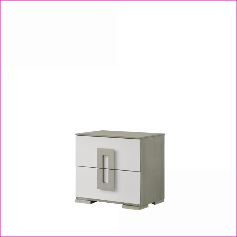 Table de chevet 2 tiroirs Olivia