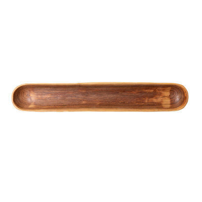 Olive Wood Oval Bowl