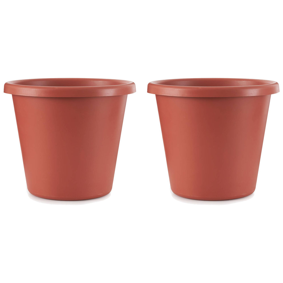 Yailen Pot Planter (Set of 2) Ebern Designs 