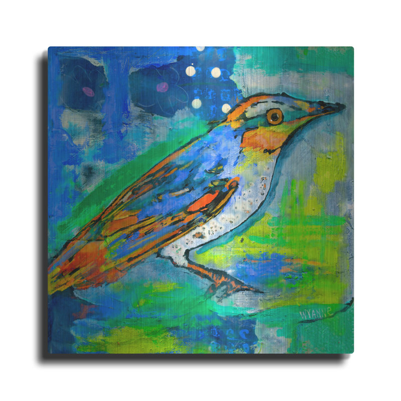 "Oiseau magique" par Wyanne, H 24 po x l 24 po