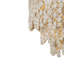 Round Wood Disk Chandelier