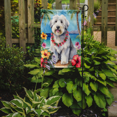 Drapeau de jardin en polyester double face H 15,5 po x l 11,25 po