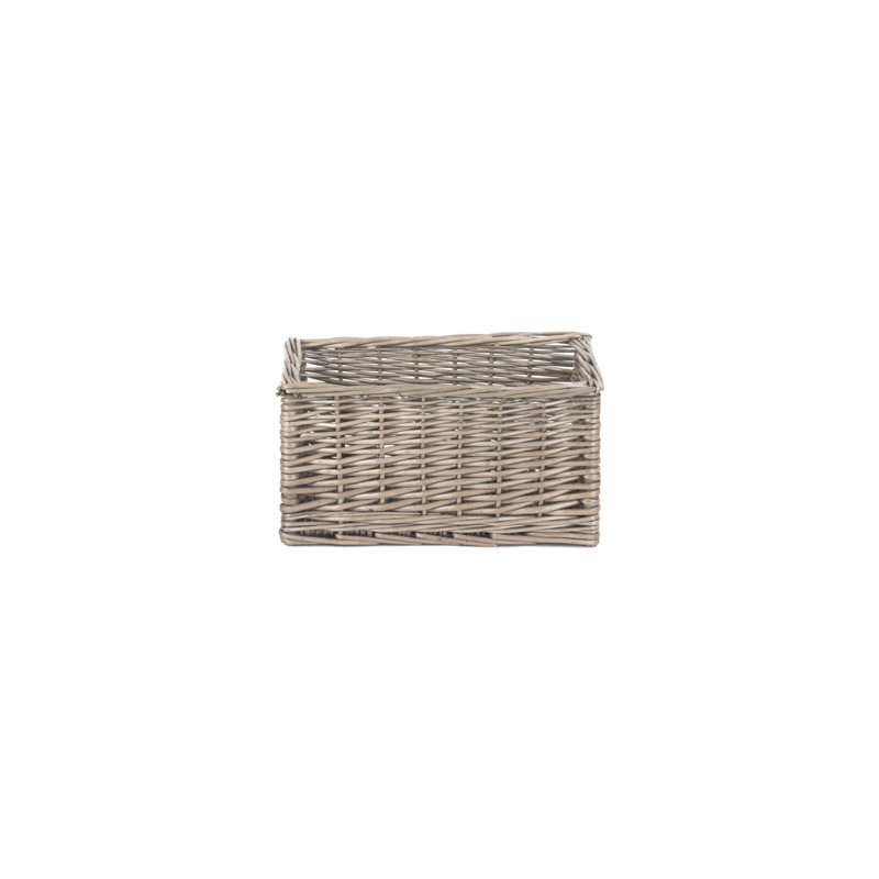 Wicker Storage Basket, 20cm W x 33cm D
