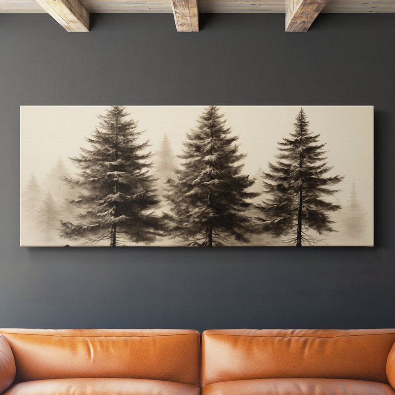 Série paysage - CCCEI - Toile tendue avec châssis - Prêt à accrocher, H 16 po x l 40 po