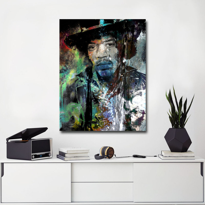 Jimmy Hendrix - impression sur papier
