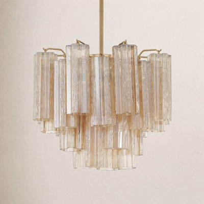 Wrightia Dimmable Tiered Chandelier