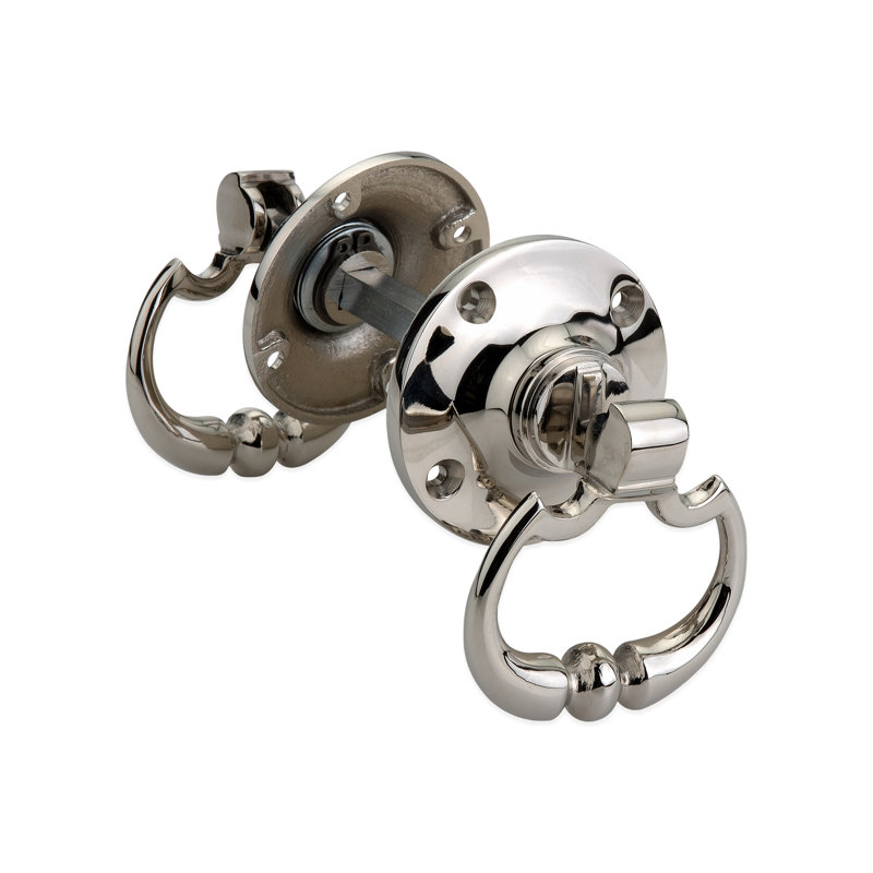 Dutch Drop handle, Polished Nickel