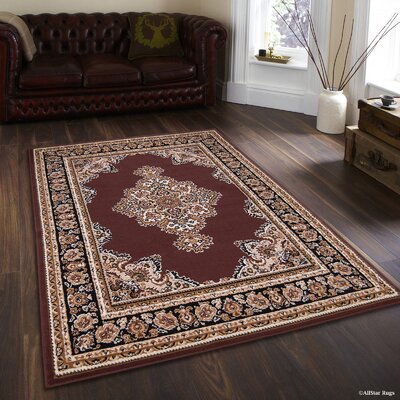 Dark Brown Area Rug -  AllStar Rugs, 825201-dbro-4x6