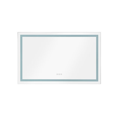 Miroir de salle de bain sans cadre