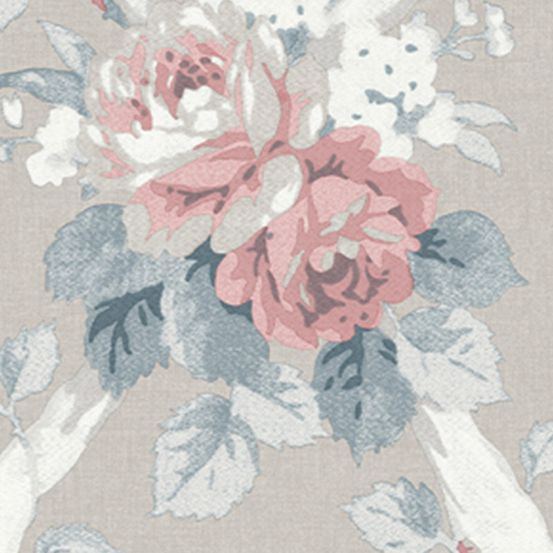 Laura Ashley Elwyn Dove Grey Wallpaper