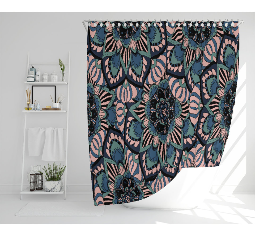 Warwickshire Polyester Shower Curtain Set