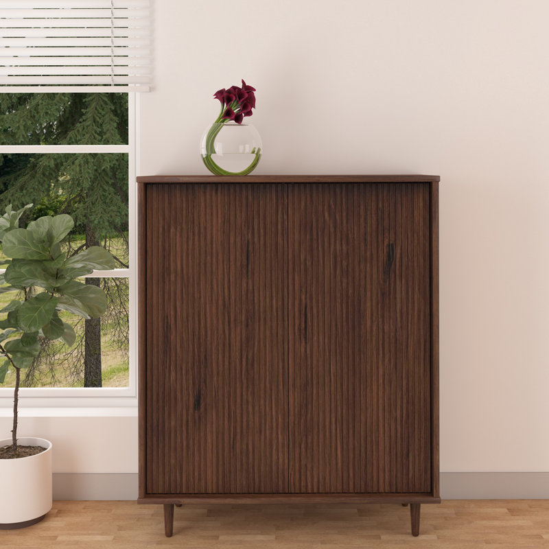 Boblitt 99cm Solid Wood Sideboard, Epresso