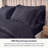 Delara GOTS Certified 100% Organic Cotton Sateen Duvet Cover Set, 400TC, Long Staple, Soft & Breathable-526673867-526673873