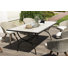 Amy-Jo Wicker Patio Dining Set with Rectangular Table , Cushions Included