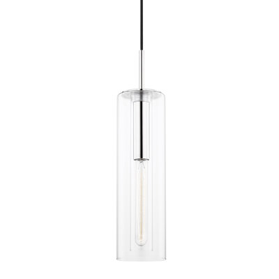 Luminaire suspendu cylindrique simple à 1 lumière Adreille