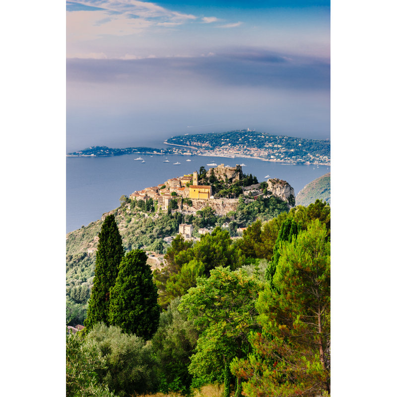 French Riviera 1 Piece Wrapped Canvas Wall Art, 122cm H x 81cm W