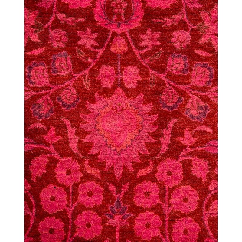 Fine Vibrance One-of-a-Kind 4' 2" X 6' 3" Hand Knotted Area Rug