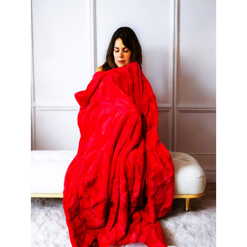 COUVERTURE DE COUDE LUXE, Rouge