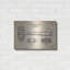 «Judge's Gavel Blueprint Brevet Parchment», art mural en métal-1396002914