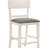 2Pc Transitional Upholstered Counter Height Dining Chair Bar Stools-529547095-529547092