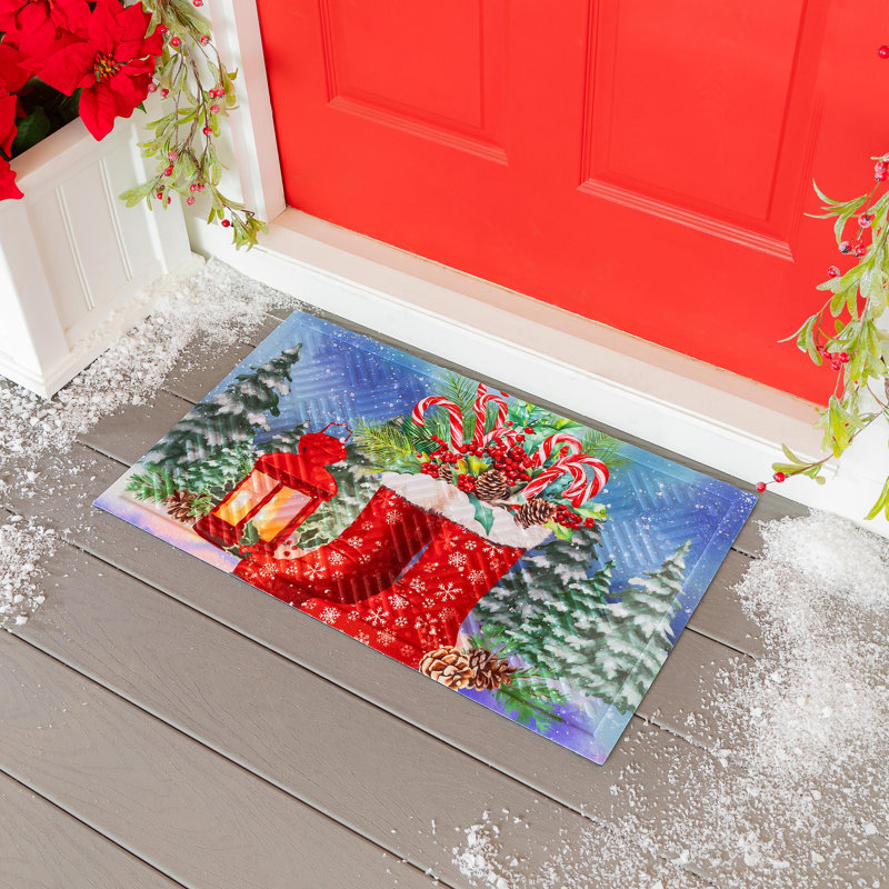 Tapis d'hiver en relief