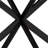 Extendable Rectangular Dining Table with Cross Base, Soft Gray MDF Top, Black Iron Legs, Seats 6-8