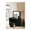 Ensemble de meuble-lavabo 3 pièces noir-1416297361