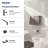 Moen Genta LX Posi-Temp Pressure Balancing Eco-Performance Modern Shower Only Trim, Valve Required-36445267