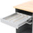 Multi-Functional Kitchen Island Cart With 2 Door Cabinet And Two Drawers-622829449