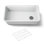 Cairn® 33-1/2" x 18-5/16" x 9-1/2" Under-Mount Single-Bowl Kitchen Sink with Basin Rack