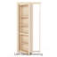 Porte cachée affleurante en bois brut, charnière pivotante, cadre de porte, garniture de porte-64629188-71611212-71611214