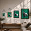 Silverback Strength Modern - Framed Print-503435146-503435142