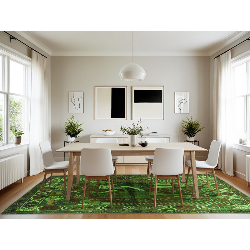 Performance Toile Indoor Rug, Rectangle 7' x 10'
