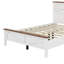Lit plateforme Farmhouse avec porte de grange coulissante et station de charge-114414821-114414819