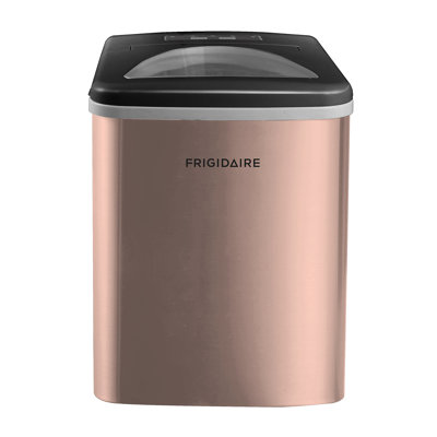 Frigidaire 26 lbs. Capacity Countertop Ice Maker, Bullet Ice Maker with Transparent Window
