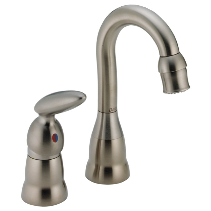 Michael Graves Single Handle Bar Faucet, Stainless Steel