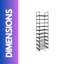 Aneesaa 20 Pair Shoe Rack