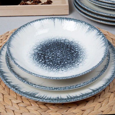 Porcelain China Dinnerware Set 12 Piece - Service for 4