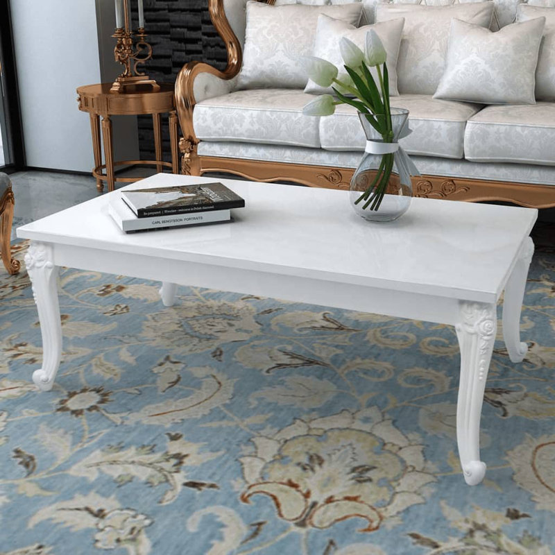 Roussillon Four Leg Coffee Table, 42cm H x 115cm L x 65cm W