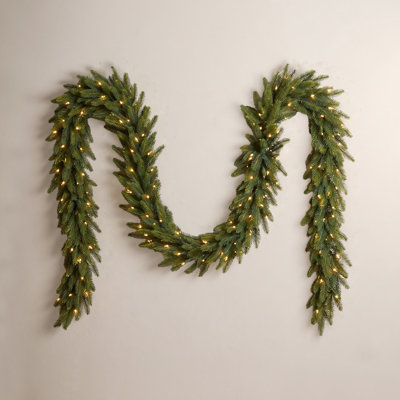 Vickerman 50' Camdon Fir Artificial Christmas Garland, Unlit
